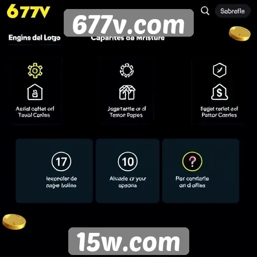 Funcionalidades principais do site de jogos 677v.com